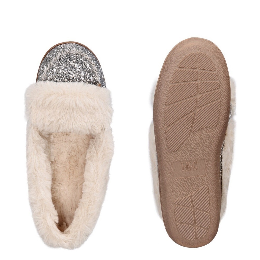 LAST ONE🆕INC Slippers-Silver